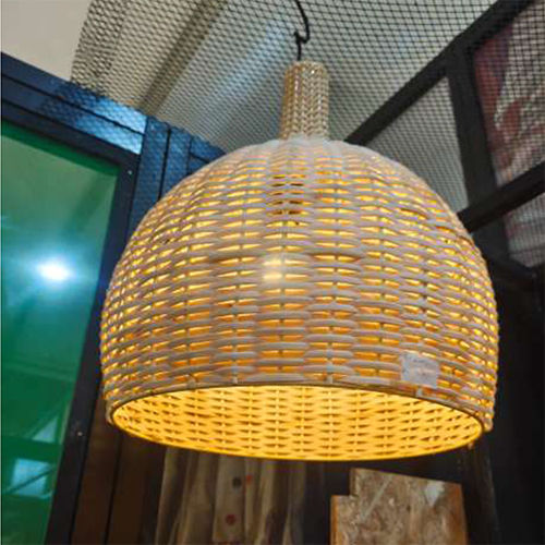 Rattan Long Lamp