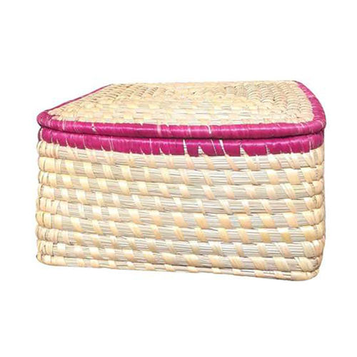 Square Moonj Grass Basket