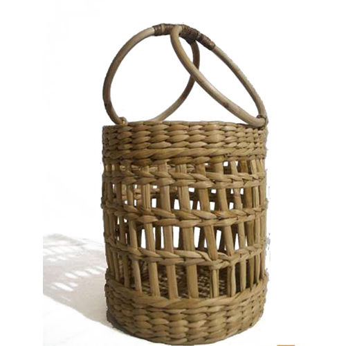 Water Reed Cylindrical Net Basket