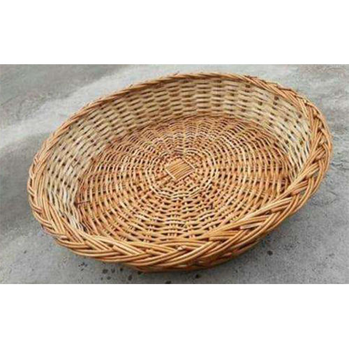 Wicker Round Fruit Tray