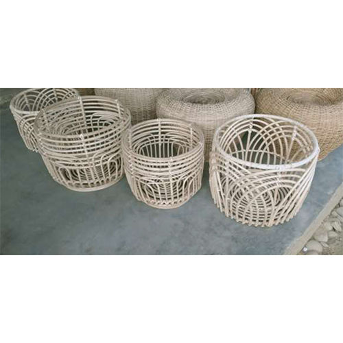 Cane Rattan Designer Planter