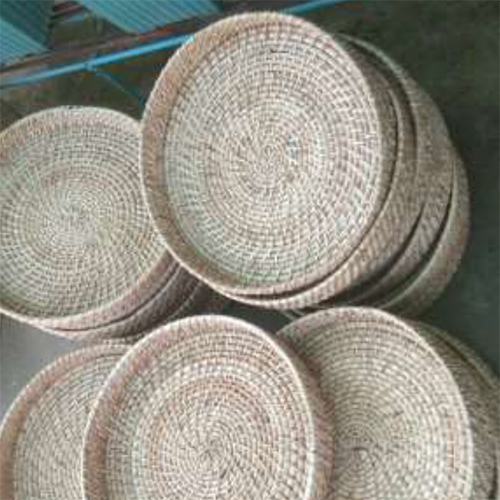 Cane Round Tray