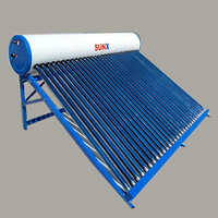 Metal Industrial Evacuated Tube Solar Water System