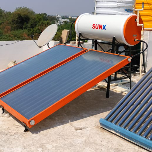 Solar Water Heater - Metal Construction