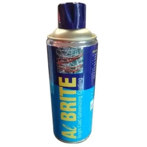 Al Brite Bright Cold Galvanizing Coating Spray