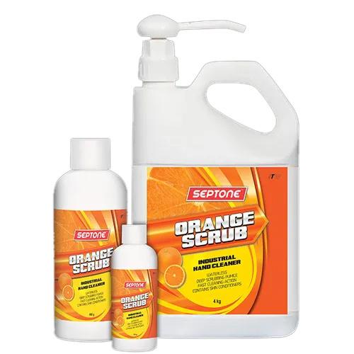 Septone Orange Scrub Industrial Hand Cleaner