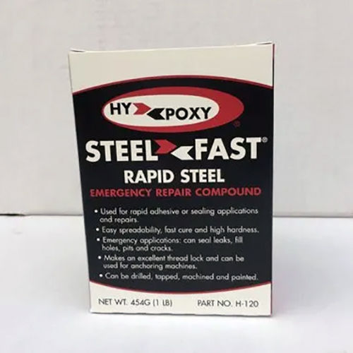 Hy-Poxy Steelfast - Rapid Cure Steel Putty H-120 Application: Industrial