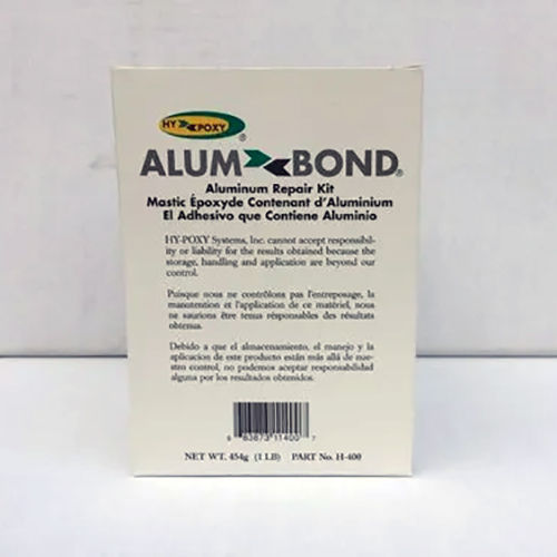 Hy-poxy Alumbond - Aluminum Putty Repair Kit H-400