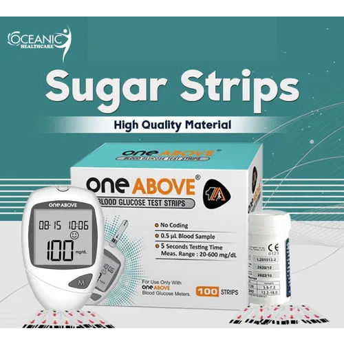 Blood Glucose Monitor 100 Sugar Meter Strips