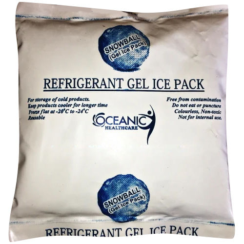 White Temperature Controlled Packaging Ice Gel Pack