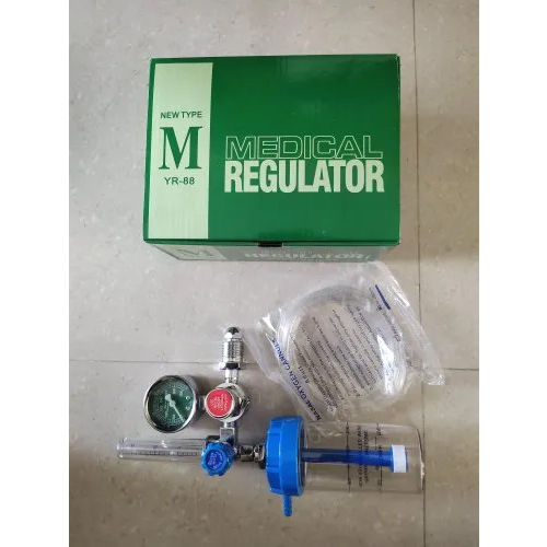Medical Oxygen Cylinder Regulator With Flow Meter