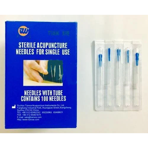 Sterile Acupuncture Needles With Guided Tube