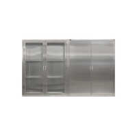 Stainless Steel Medical Instrument Cupboard - Design: One Piece