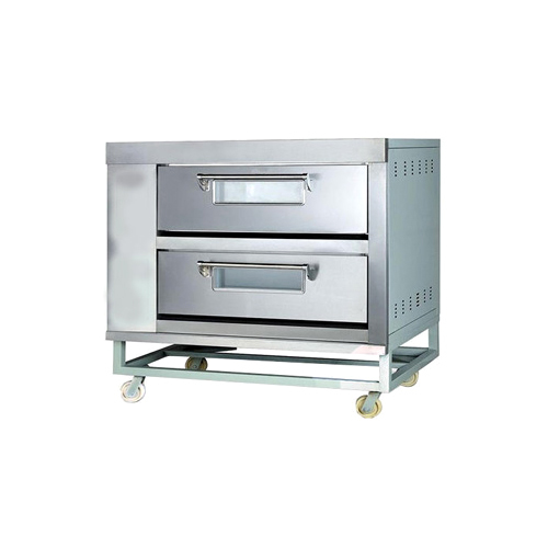 Stainless Steel Double Deck Oven