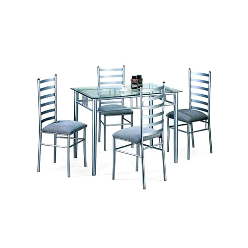 Stainless Steel Dining Table Set