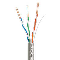 White Telephone Cables