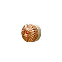 Golden Antique Style Fluted Copper Switch