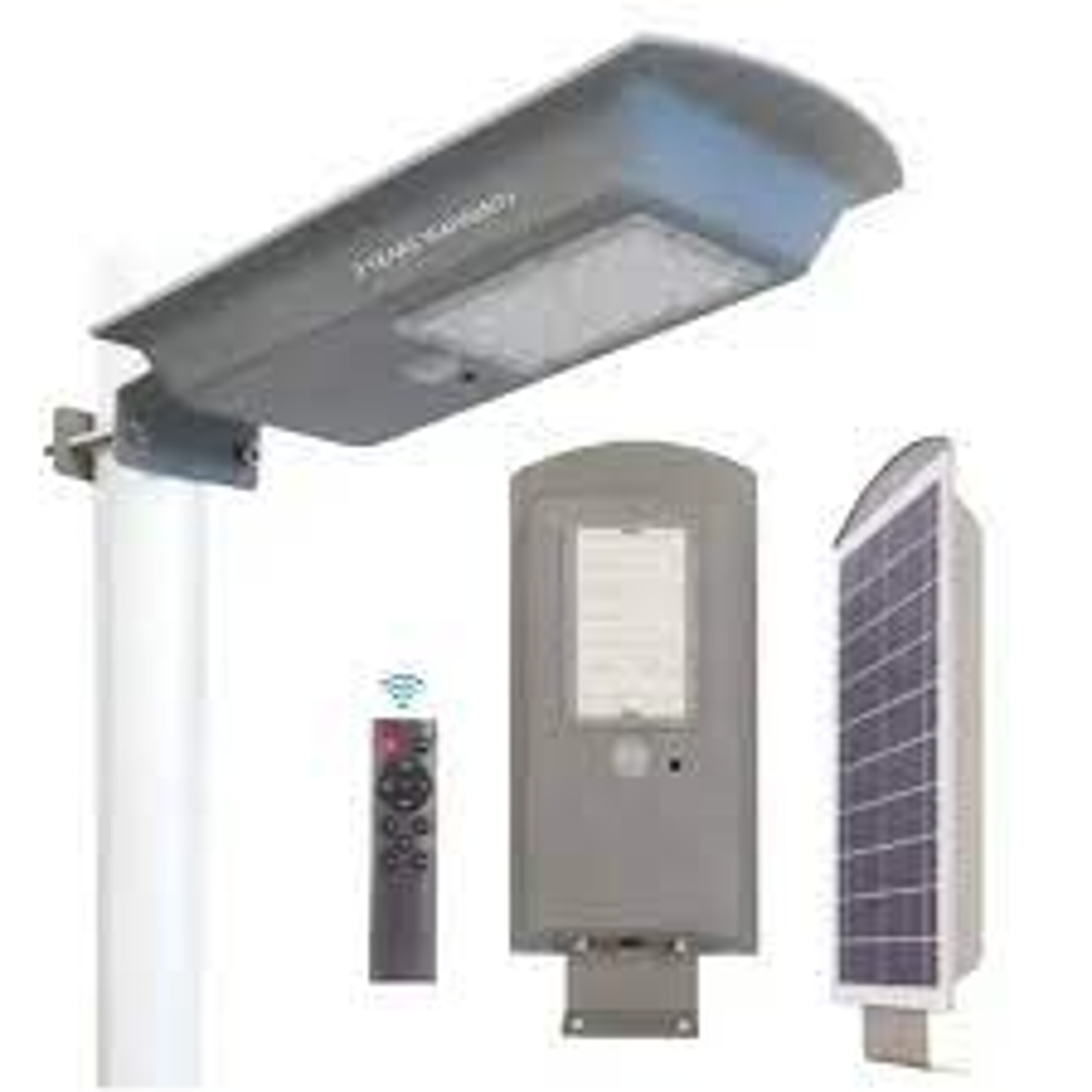 All In One Solar Street Light IP65 35w/400w Reflector Model w/Remote (10 window