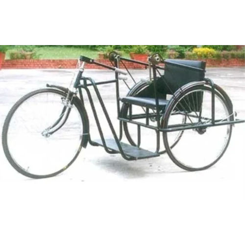 Steel Metal Handicap Rickshaw