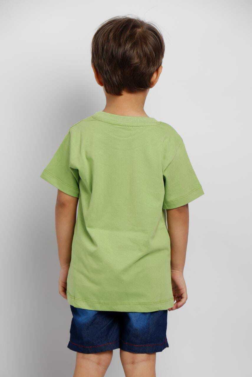 Kids green T- Shirt And pant set