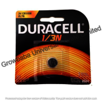 Duracell CR1/3N 3volt Lithium coin cell battery