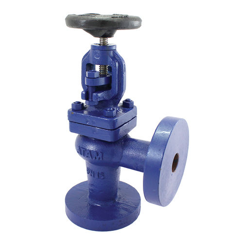 CAST IRON JUNCTION STEAM STOP VALVE FLANGE ENDS PN-16