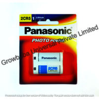 Panasonic 2CR5 6volt Lithium Battery