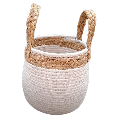 Handle Jute Basket