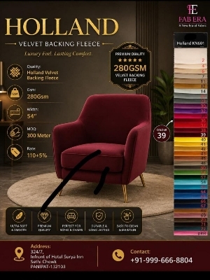 Holland Velvet Fabric