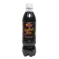 Carbonated Cola flavored drink with stevia extract