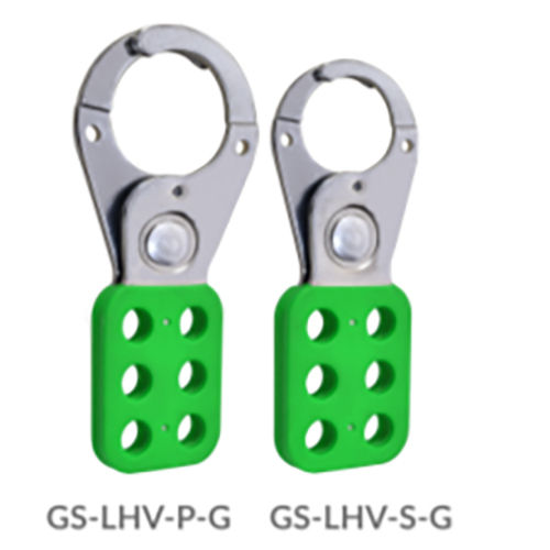 Gs-lhv-p-g Lockout Hasp Vinyl Coated Application: Metal/wood Cabinet