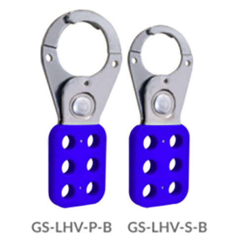 GS-LHV-P-B Lockout Safety Hasp Vinyl Coated