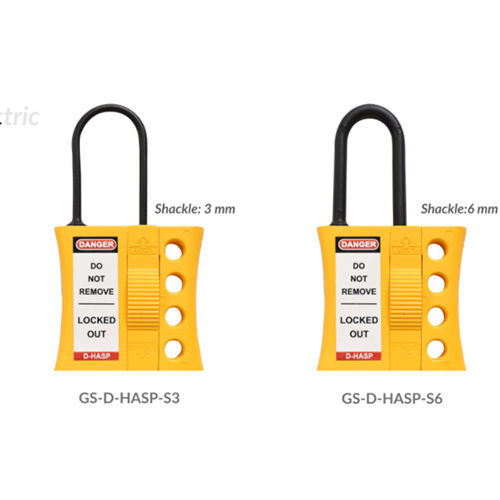 De-Electric Lockout Hasp Slider