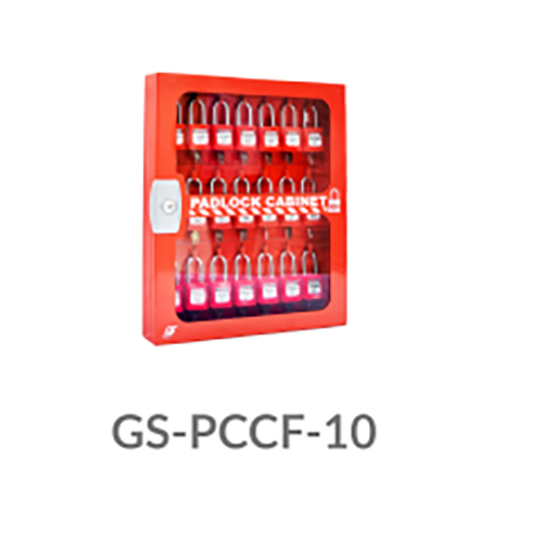 GS-PCCF-10 Lockout Padlock Cabinet