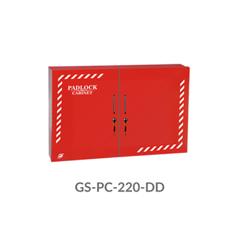GS PC 220 DD Lockout Padlock Cabinet