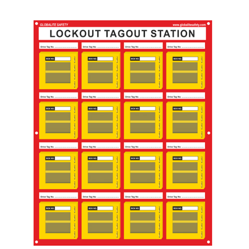 GS GLMB 4 S16 Group Lockout Mini Box