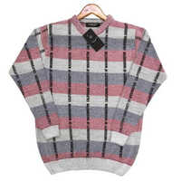 Mens Woolen Sweater - Wool & Customized Size | Hand Knitted Design In Multiple Color Options For Men