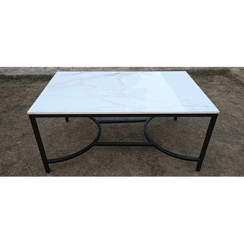 Rectangular Shaped Marble Stone Exquisite Center Tables