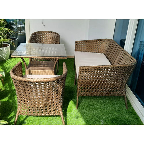 Garden Rattan Chair Patio Modern Furniture Set