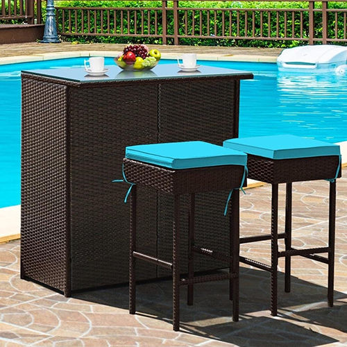 Rattan Chair Patio Set