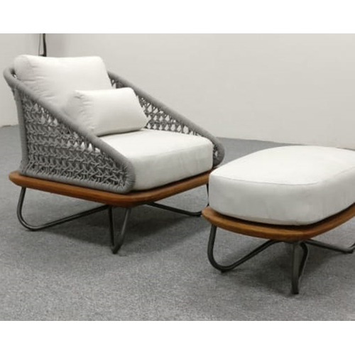 Single Seater Sofa Chair with Table Set