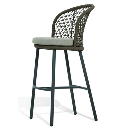 Wicker Outdoor Patio Stool and Chair