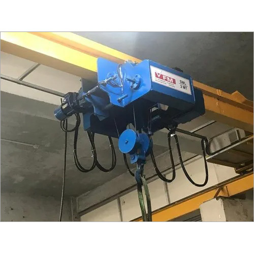 Semi Automatic Ms Double Girder Eot Crane