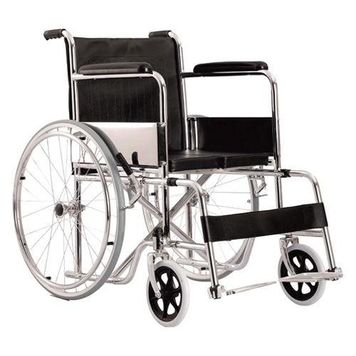 WHEELCHAIR WITH CUSHION SEAT