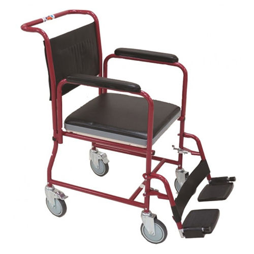 WHEELCHAIR COMMODE - 5 INCH WHEELS