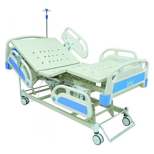 IMPORTED 5 FUNCTION ELECTRIC COT Hospital Bed WITH ABS SIDE RAILS