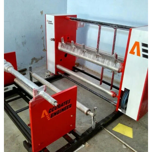 Semi Automatic Aluminum Foil Slitting Rewinder Machine