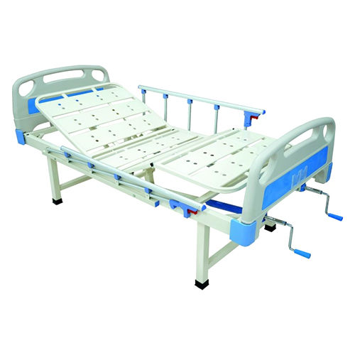 FOWLER COT WITH ALUMINIUM RAILINGS AND ABS BOARDS