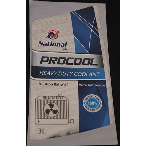Coolant label