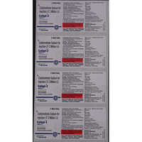 Injection bottle label